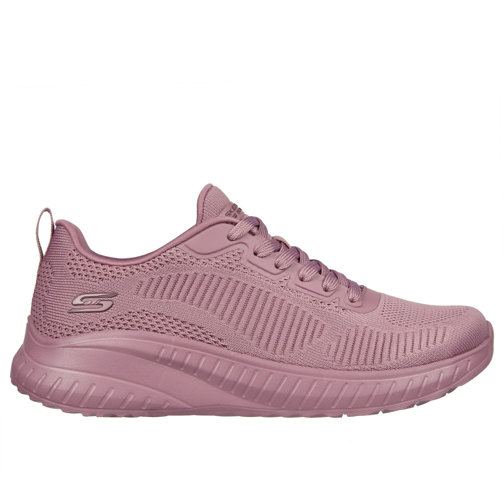 Skechers Bobs Squad Chaos Face Off Raspberry Trainers Colton Footwear