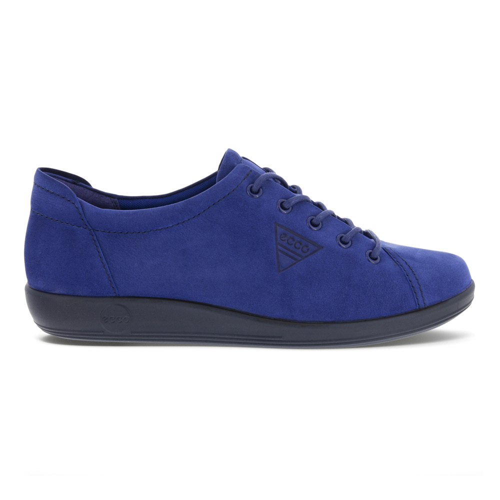 Ecco soft 2 mens blue fashion