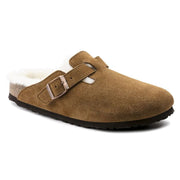 Birkenstock - Boston Shearling Suede Leather - Mink - Shoes