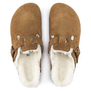 Birkenstock - Boston Shearling Suede Leather - Mink - Shoes