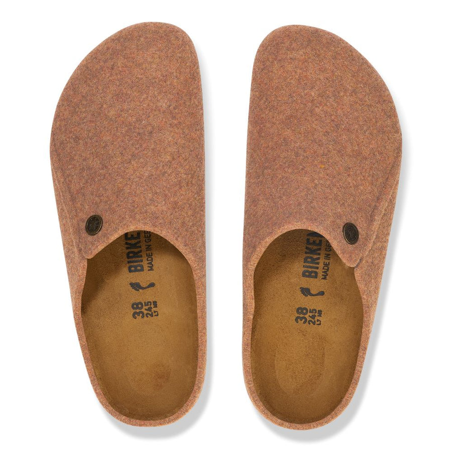 Birkenstock - Zermatt Rivet Wool Felt - Toffee - Slippers