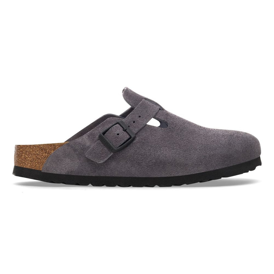 Birkenstock - Boston Suede Leather - Velvet Grey - Shoes