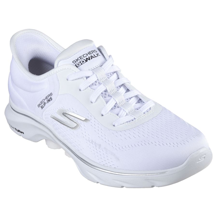 Skechers - Go Walk 7 - Valin - White/Black - Trainers