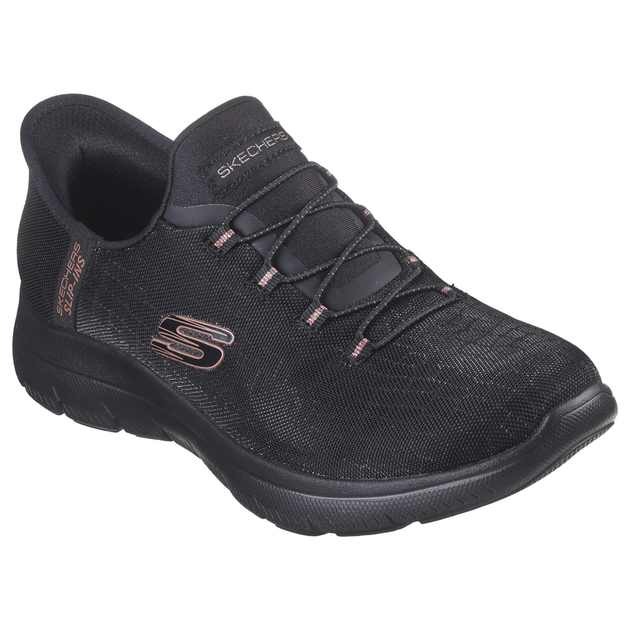 Skechers - Summits - Classy Night - Black/Gold - Trainers