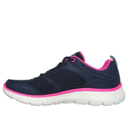 Skechers - Flex Appeal 5.0 - Fresh Touch - Navy/Hot Pink - Trainers