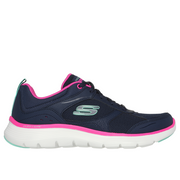 Skechers - Flex Appeal 5.0 - Fresh Touch - Navy/Hot Pink - Trainers