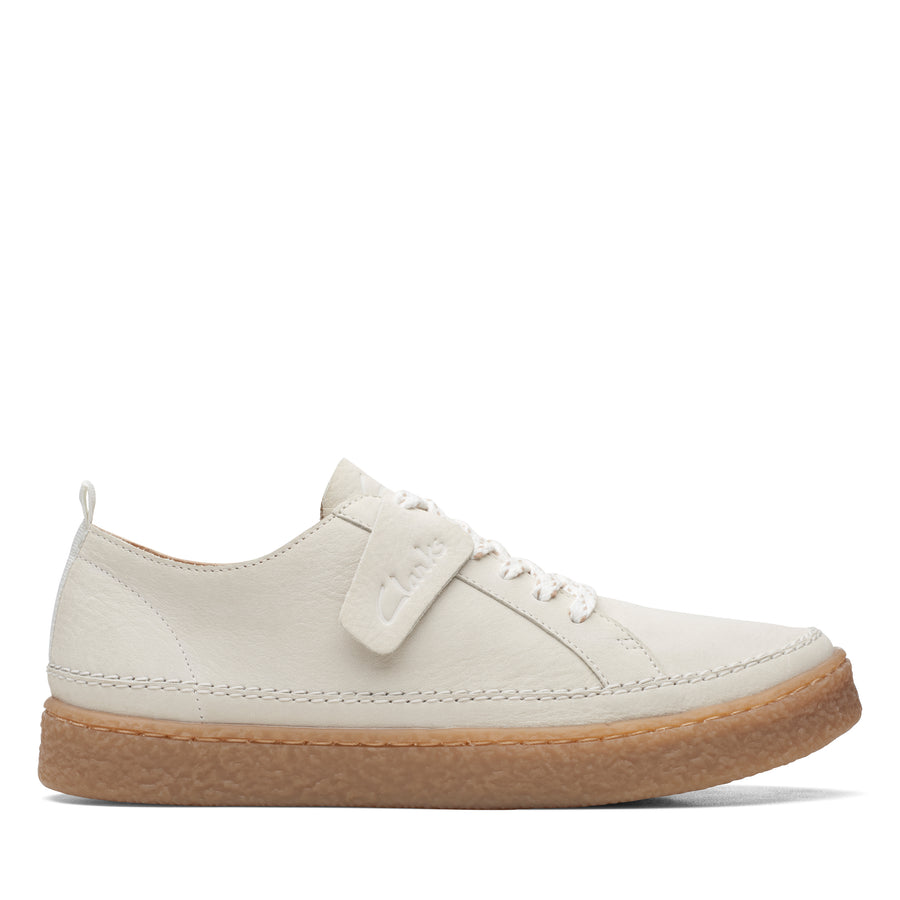 Clarks - Barleigh Lace - White Leather - Shoes