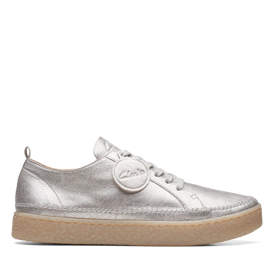 Clarks - Barleigh Lace - Silver Metallic - Shoes