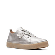 Clarks - Barleigh Lace - Silver Metallic - Shoes