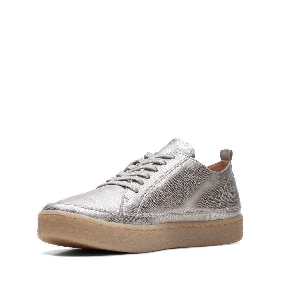 Clarks - Barleigh Lace - Silver Metallic - Shoes