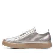 Clarks - Barleigh Lace - Silver Metallic - Shoes