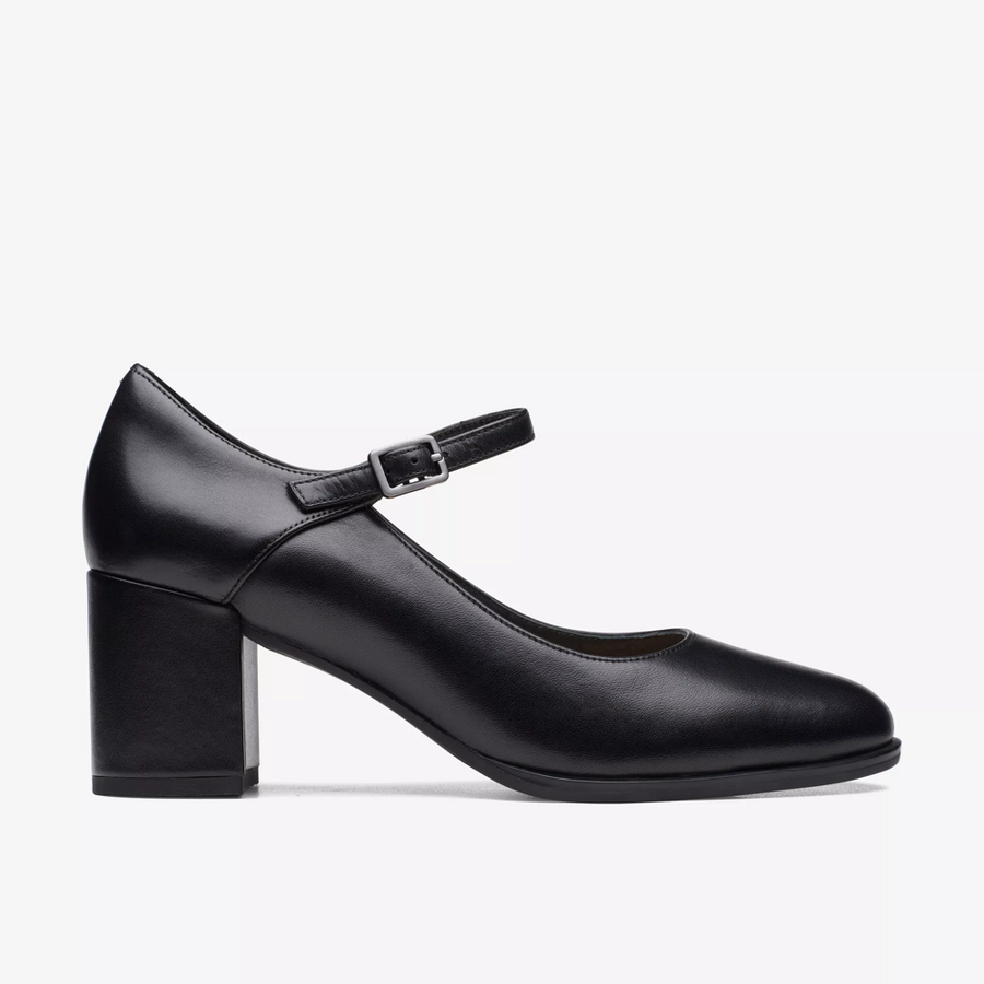 Clarks - Freva55 Court - Black - Shoes