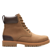 Clarks - RossdaleHiGTX - Dark Sand Leather - Boots