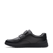 Clarks - Goal Style Y - Black Leather - School Shoes