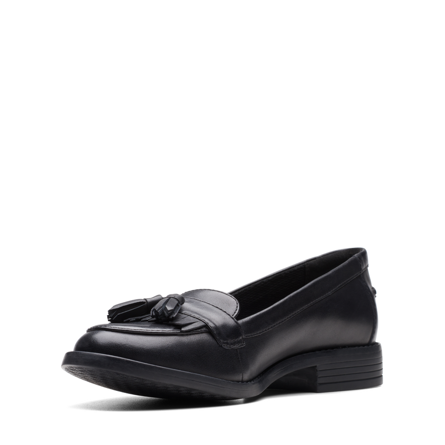 Clarks - CamzinAngelica - Black Leather - Shoes