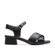 Clarks - Serina35 Cross - Black - Sandals