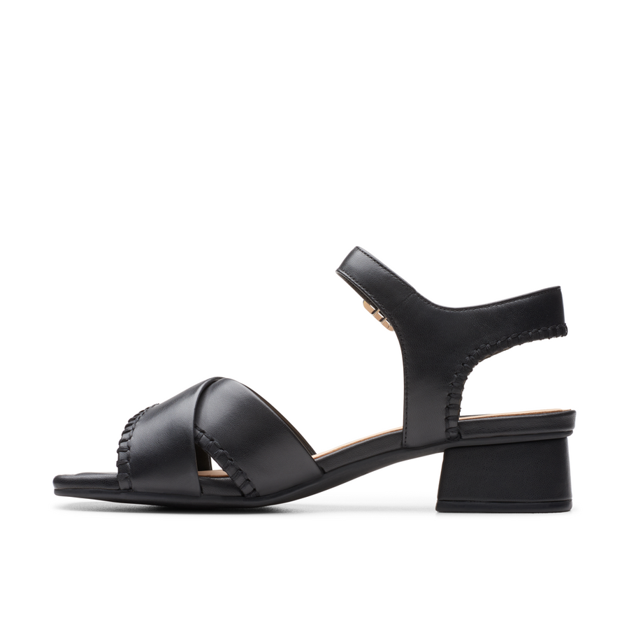 Clarks - Serina35 Cross - Black - Sandals