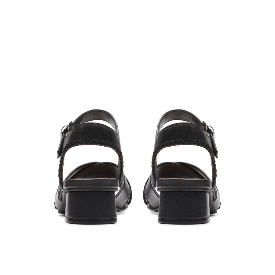 Clarks - Serina35 Cross - Black - Sandals