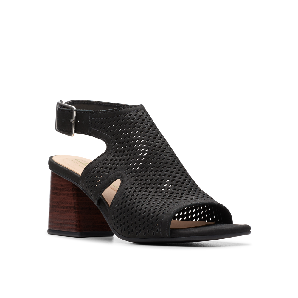 Clarks - Siara65 Flow - Black - Sandals