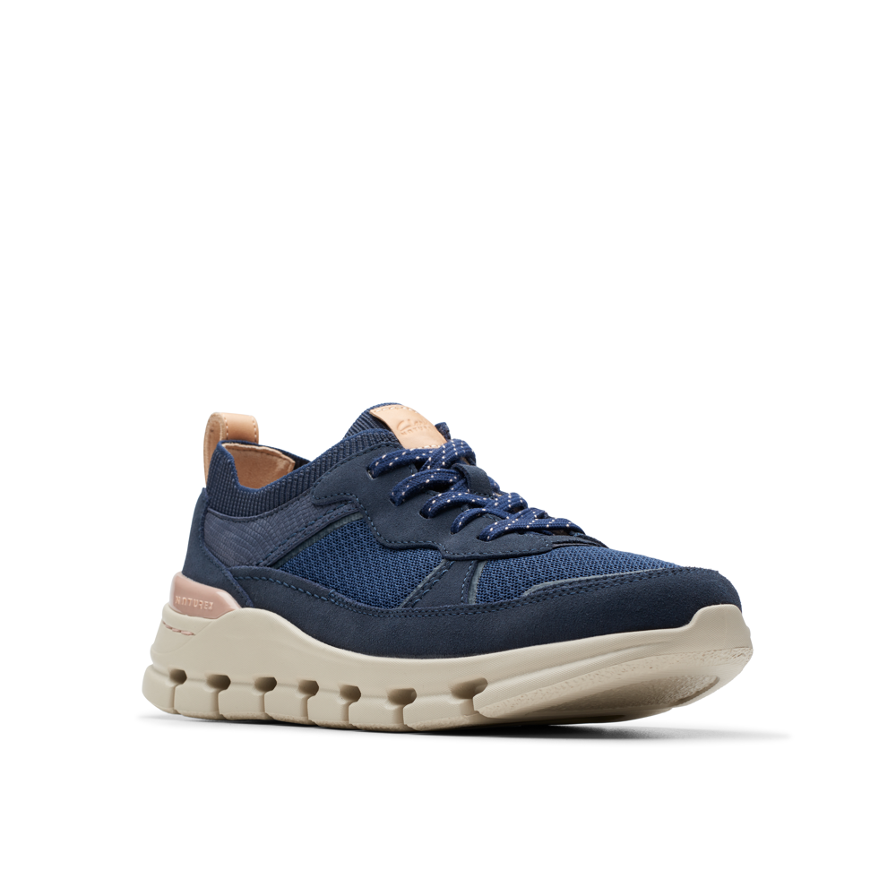 Clarks - Nature X Cove - Navy Combi - Shoes