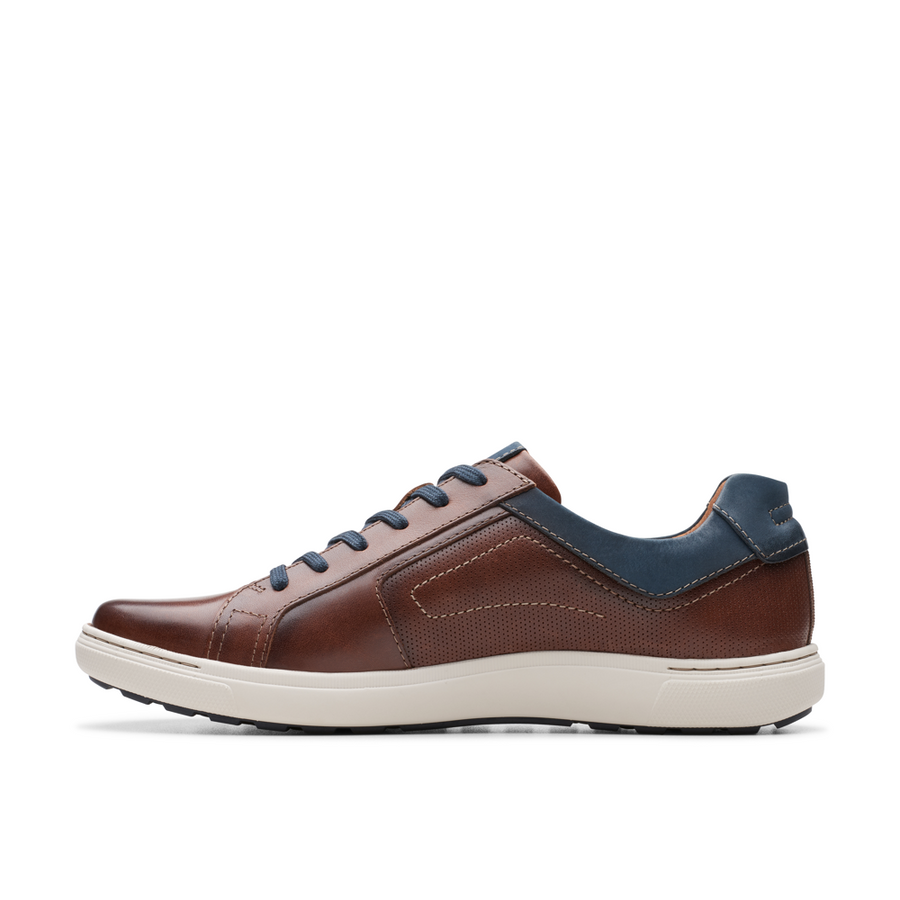 Clarks - Mapstone Lace - Mahogany Leather - Shoes