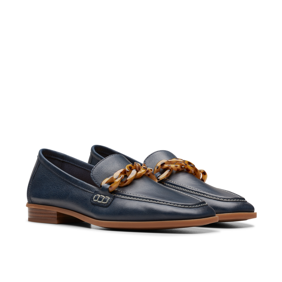 Clarks Sarafyna Iris Navy Shoes Colton Footwear