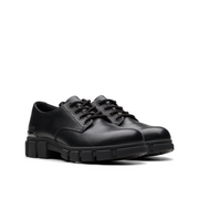 Clarks - Evyn Lace K - Black Leather - School Shoes