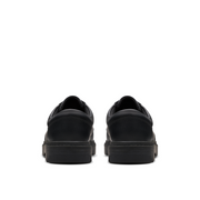 Clarks - Lorcam Edge Y - Black Leather - School Shoes