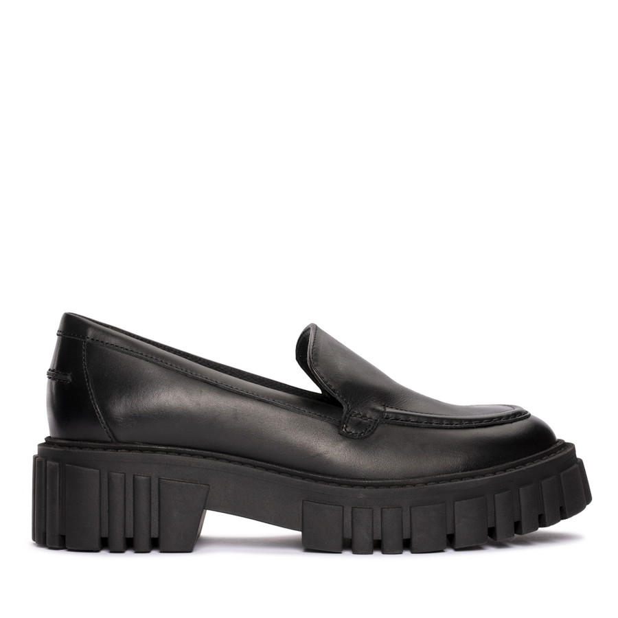 Clarks - Page Loafer - Black Leather - Shoes