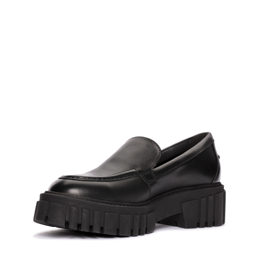 Clarks - Page Loafer - Black Leather - Shoes