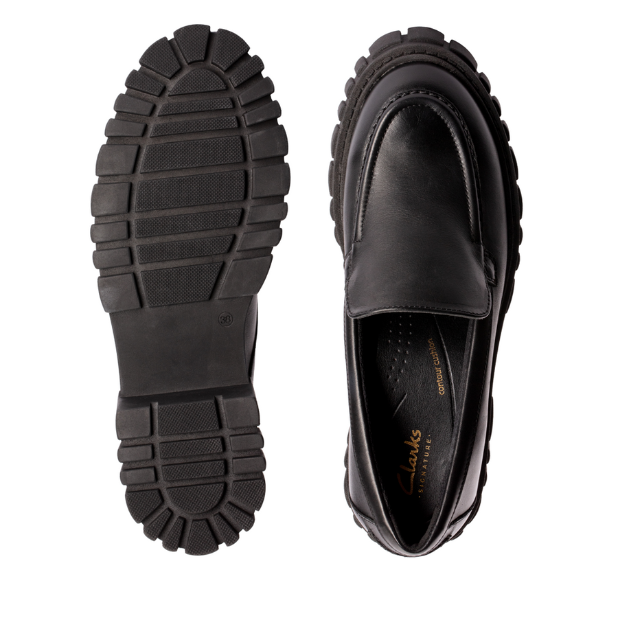 Clarks - Page Loafer - Black Leather - Shoes