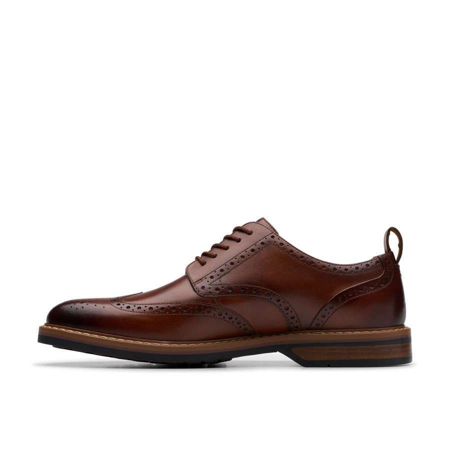 Clarks - Aldwin Limit - Mid Tan Leather - Shoes