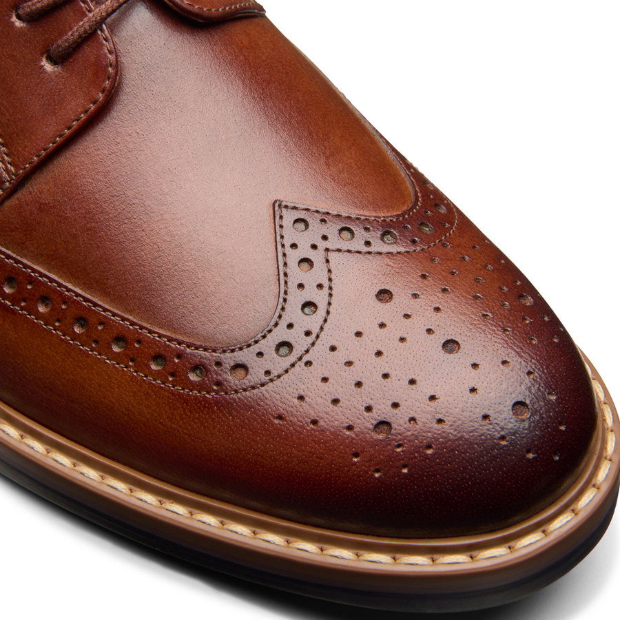 Clarks - Aldwin Limit - Mid Tan Leather - Shoes