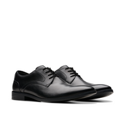 Clarks - Brandon Lace - Black Leather - Shoes