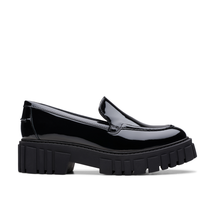 Clarks - Page Loafer - Black Patent - Shoes