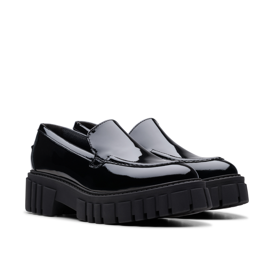 Clarks - Page Loafer - Black Patent - Shoes