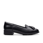 Clarks - Havisham Edge - Black Leather - Shoes