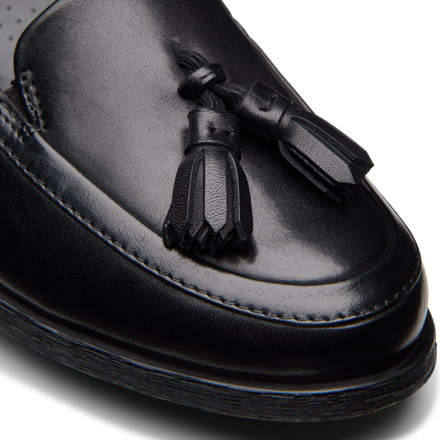 Clarks - Havisham Edge - Black Leather - Shoes