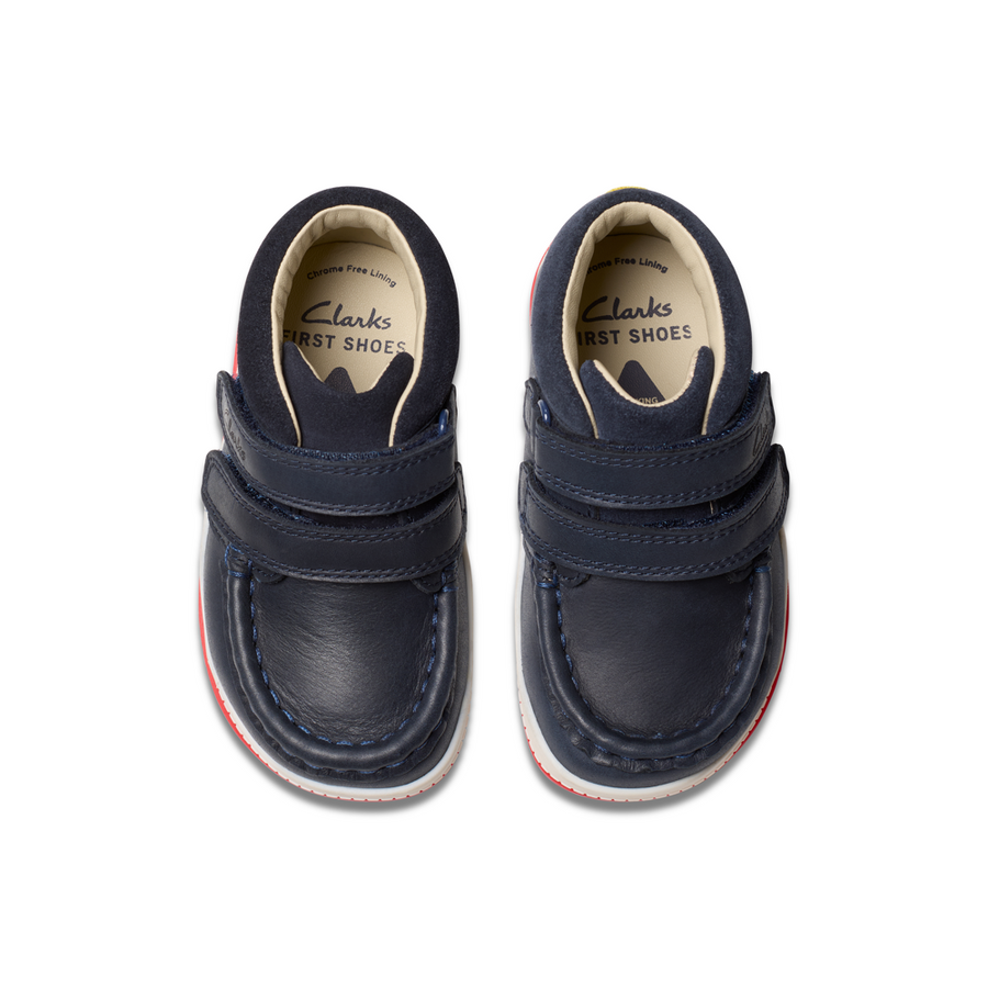 Clarks - Noodle Play T - Navy - Boots