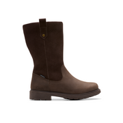 Clarks - AstrolZipWP K - Dark Brown - Boots