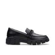 Clarks - Evyn Walk Y - Black Leather - School Shoes