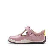 Clarks - NoodleBright T - Dusty Pink Patent - Shoes