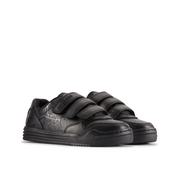 Clarks - ST Urban Ace K - Black Leather - School Shoes