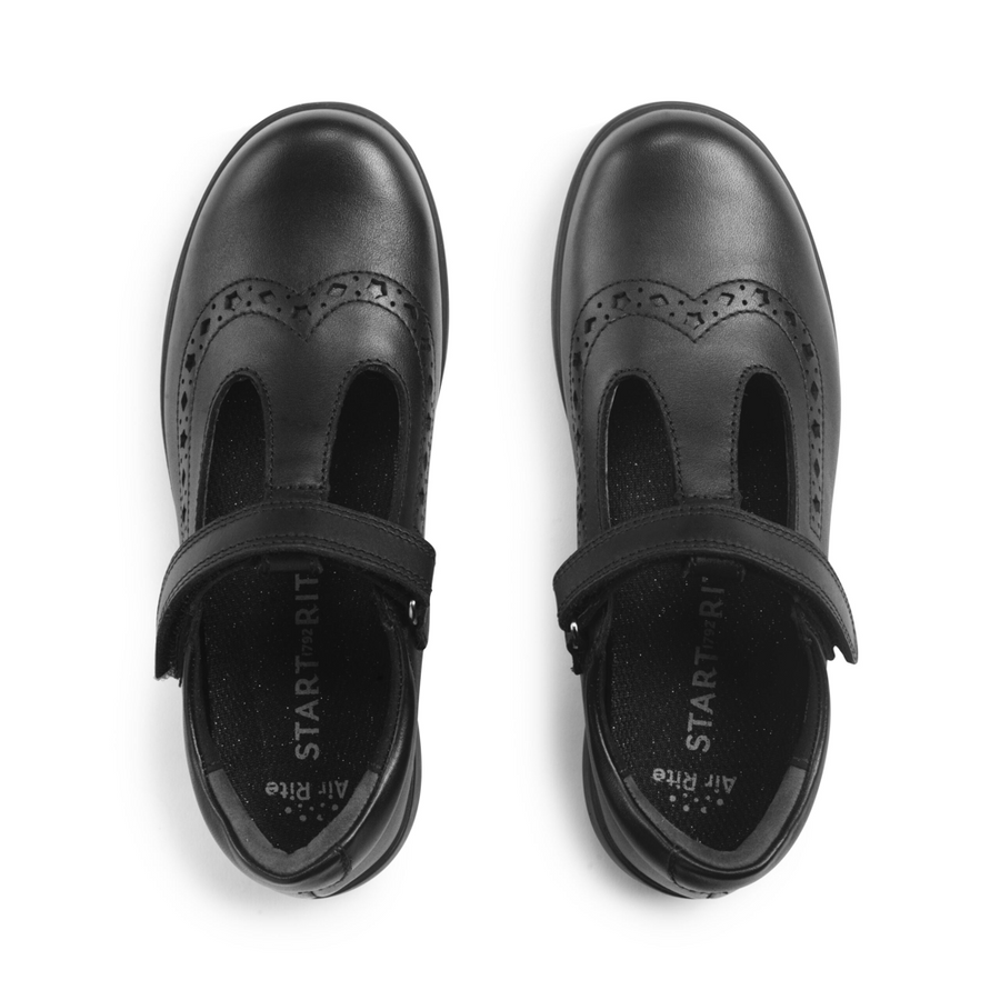 Start Rite - Hope - Black Leather - School Shoes