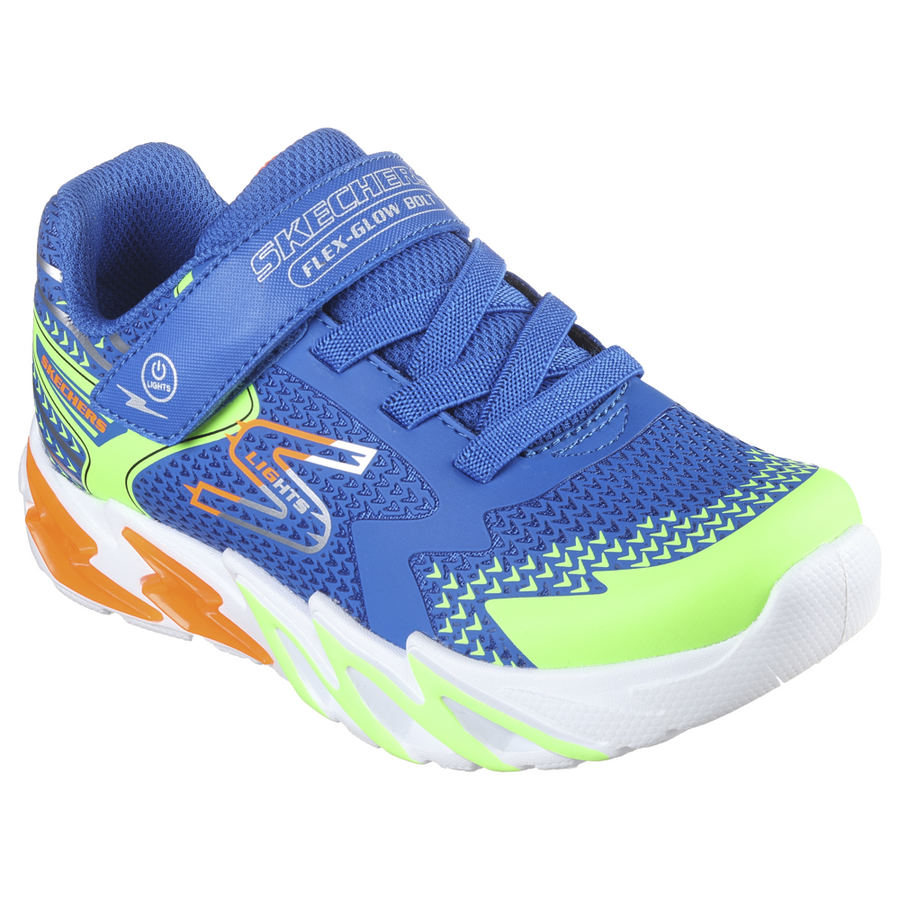 Skechers - Flex- Glow Bolt - Royal/Multi - Trainers