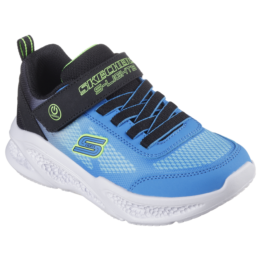 Skechers - Skechers Meteor- Lights - Krendox - Black/Blue - Trainers