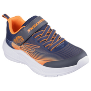 Skechers - Microspec Advance - Navy/Orange - Trainers