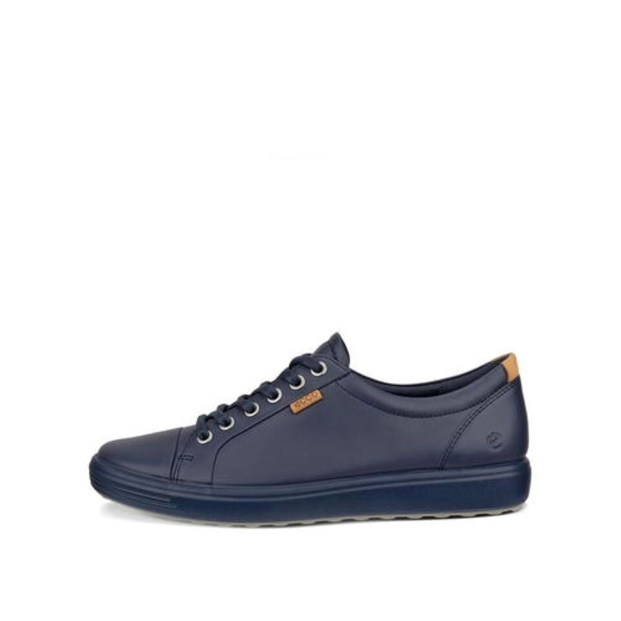 Ecco - Soft 7 Lace Up Leather - Marine - Shoes