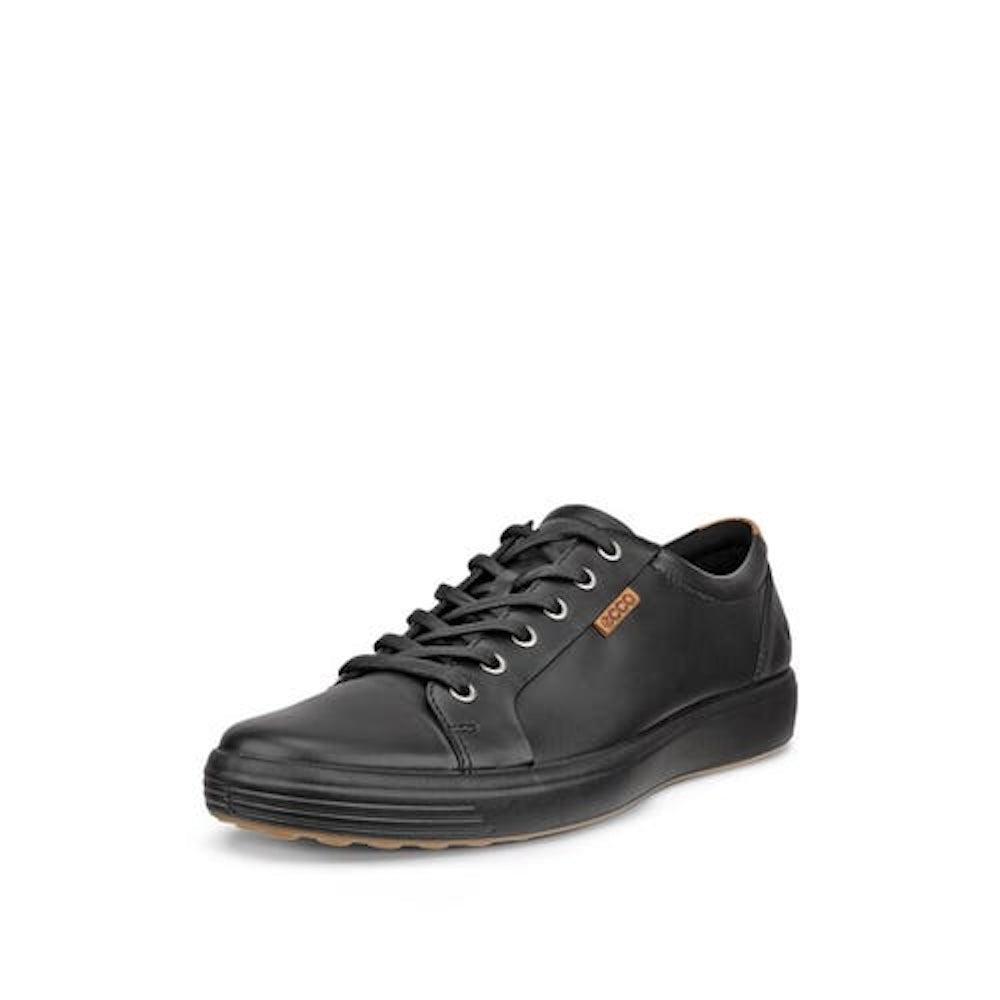 Ecco Mens Soft 7 Sneaker Black Shoes Colton Footwear