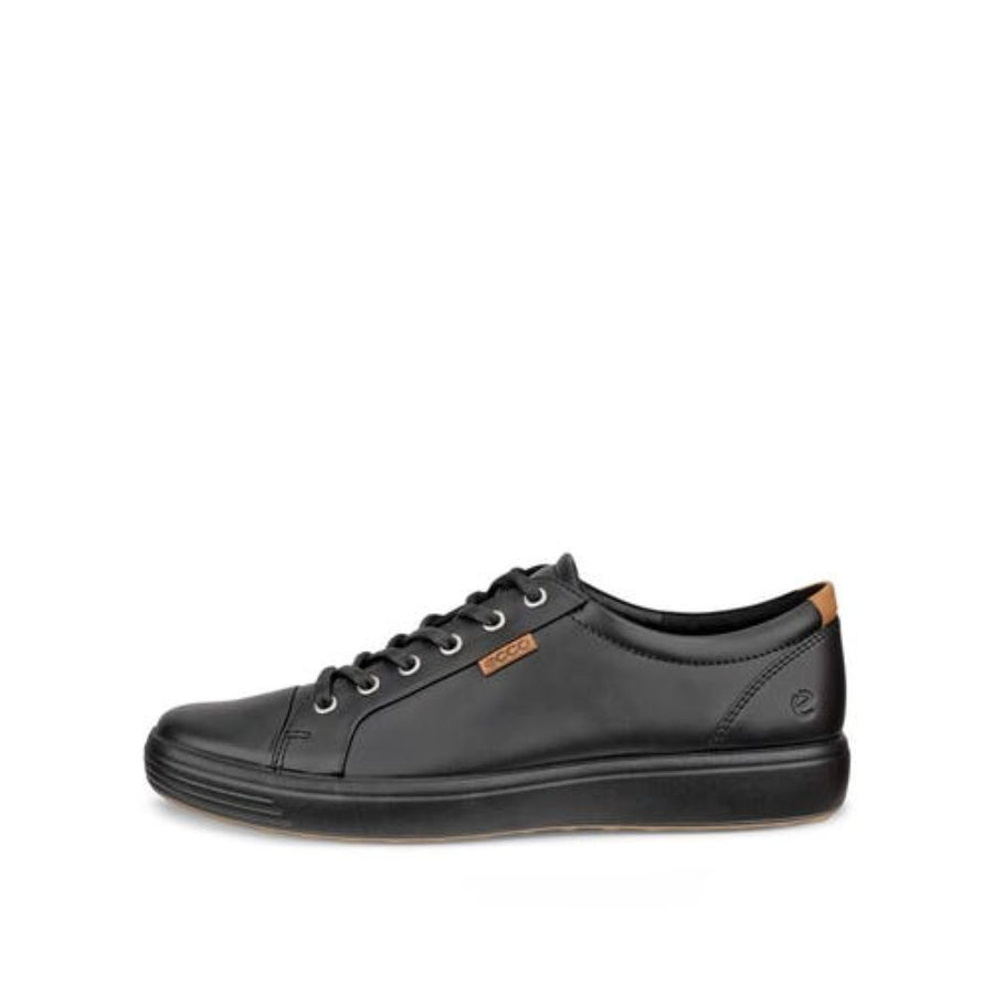 Ecco - Mens Soft 7 Sneaker - Black - Shoes